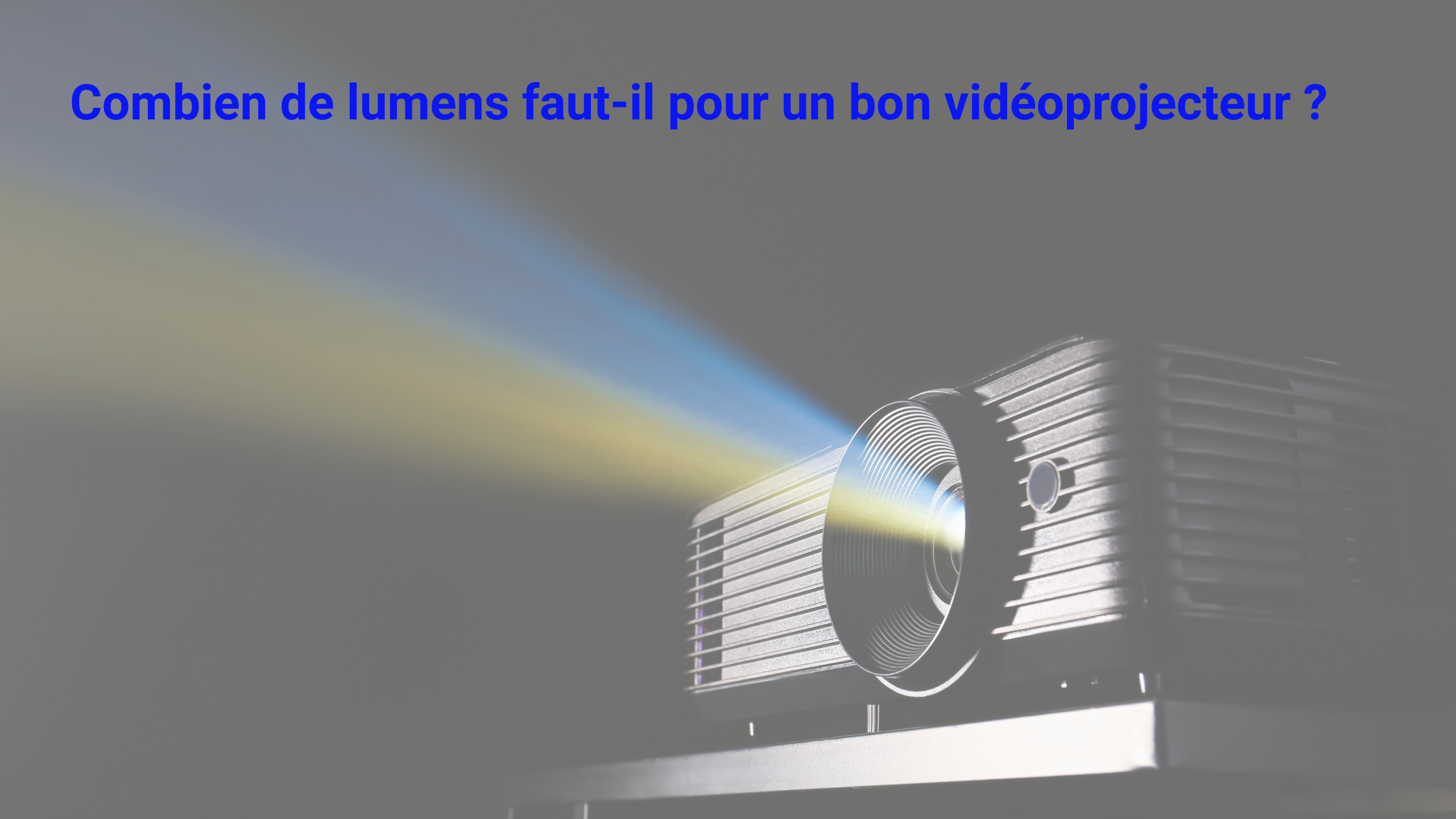 Vidéoprojecteur