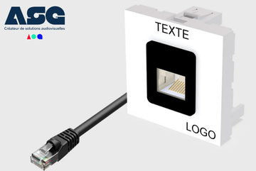 Plastron RJ45 